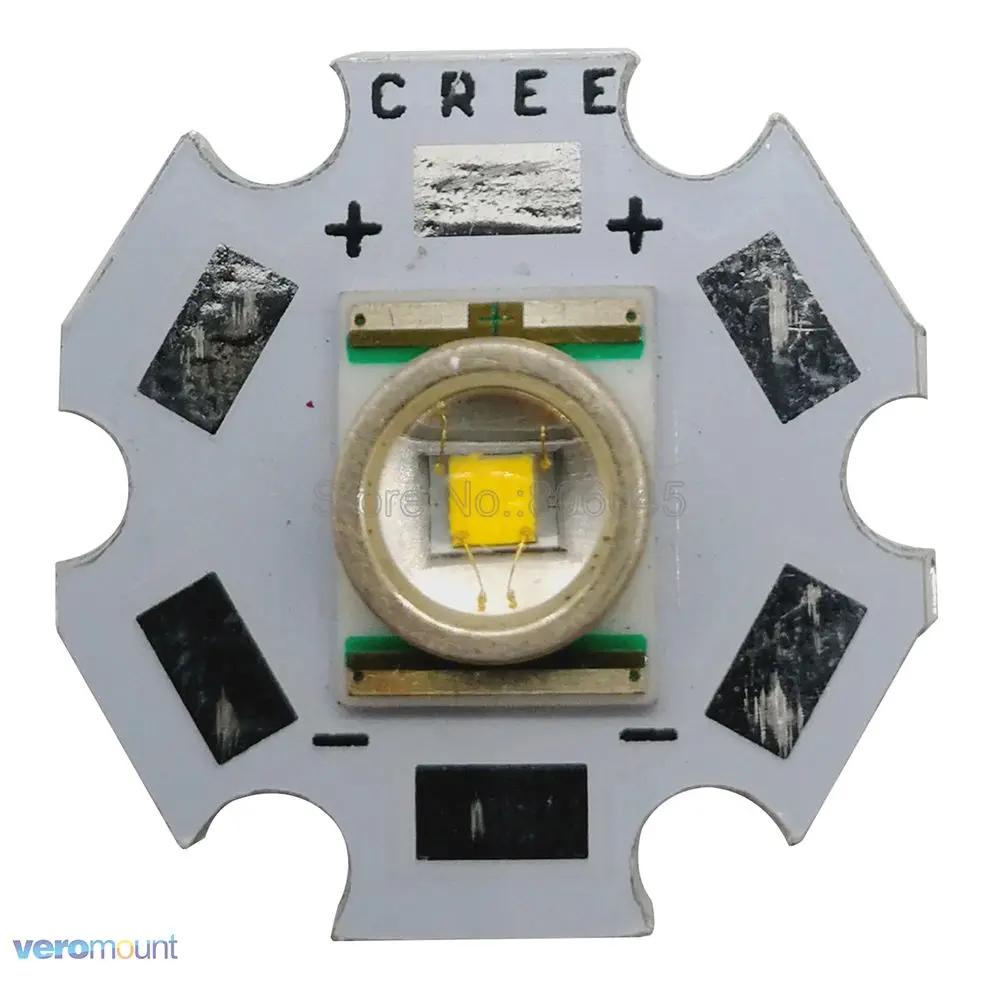 5 шт. CREE XLamp XRE XR-E Q5 3 Вт высокое мощность светодиодный светильник излучатель холодный белый/теплый белый/красный/зеленый/синий/желтый 16 мм 20 мм PCB