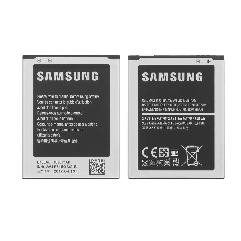 B150AE B150AC 1800 мАч Замена для samsung Galaxy Core I8260 Plus G3500 батарея Быстрая
