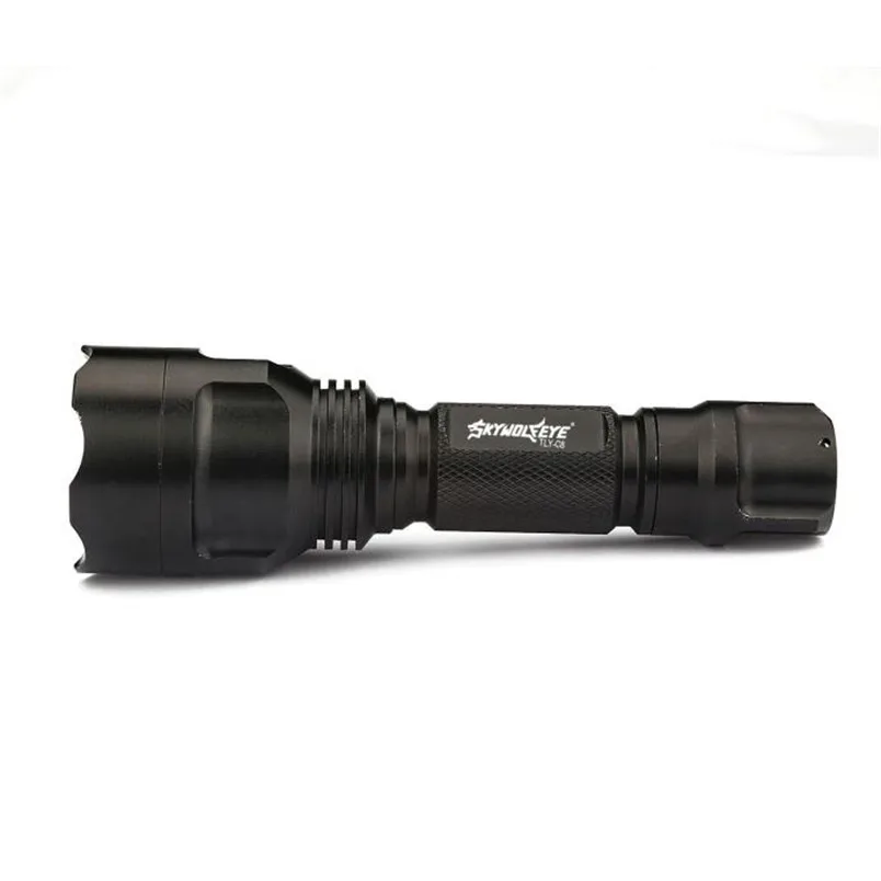 2017 5000Lm C8 CREE XM L T6 светодиодный 18650 фонарик 5 режимов тактисветильник Фокус оптовая