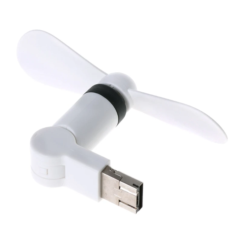 USB 180 градусов Вращающийся вентилятор Micro USB и USB Охлаждающий вентилятор мобильный телефон USB вентиляторы для гаджетов для Android телефон Блок питания для ноутбука