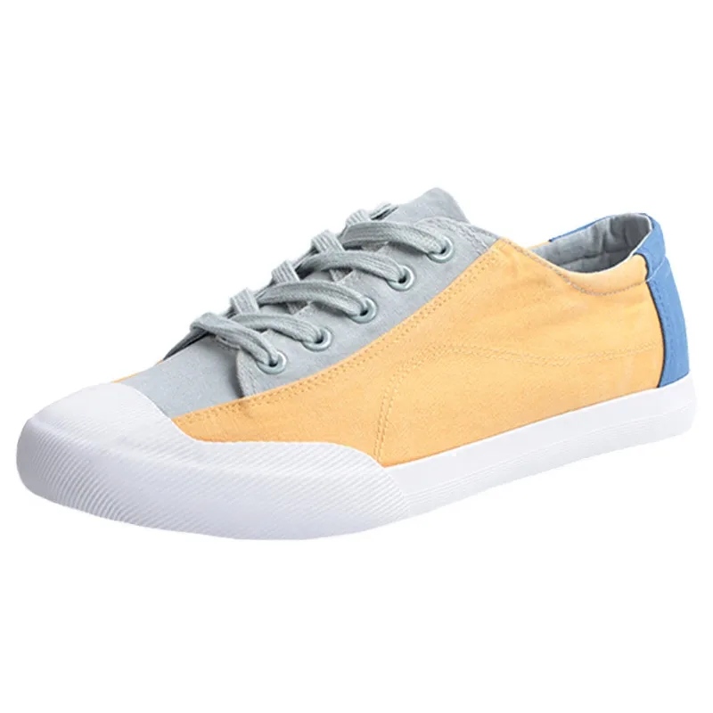 Модная цветная парусиновая обувь мужские кроссовки Мужская Повседневная