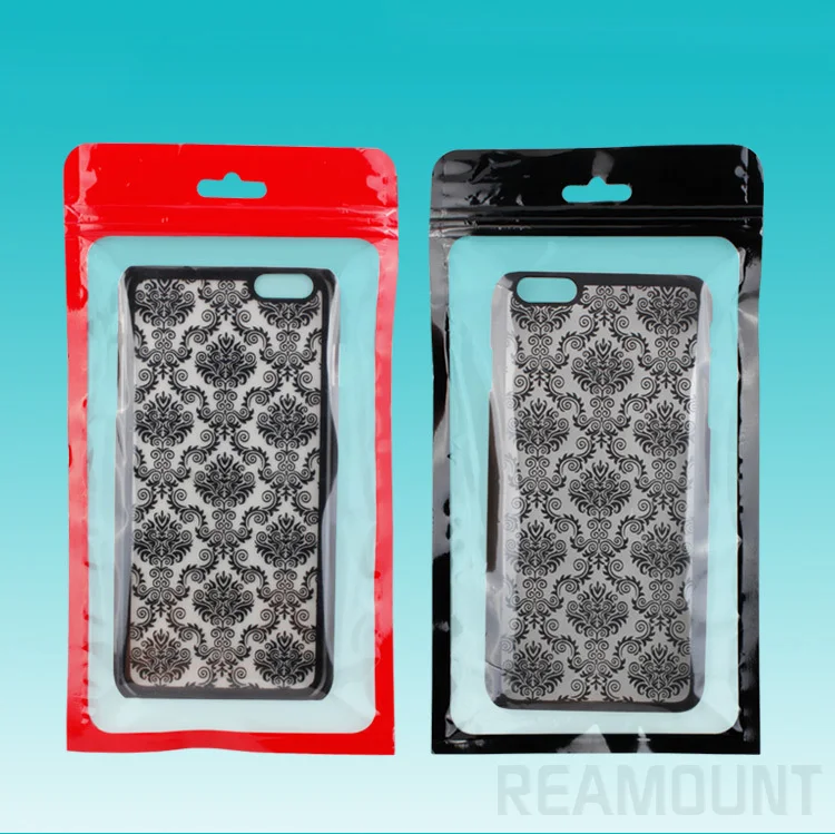 100 шт. индивидуальная упаковочная сумка с вашим логотипом для чехла телефона iPhone 8