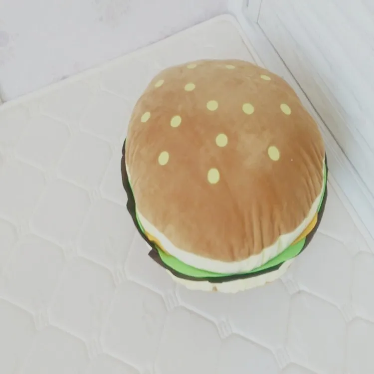 Плюшевая 3d подушка 40*18 см в виде сэндвич гамбургера|back cushion|fashion cushioncushion fashion |