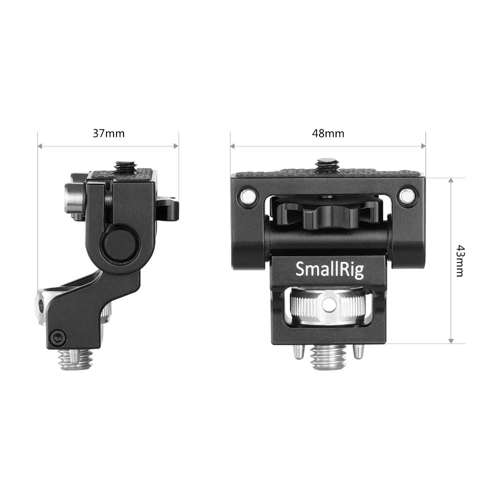 Держатель SmallRig для видеокамеры EVF с фиксирующими штырьками Arri кронштейн