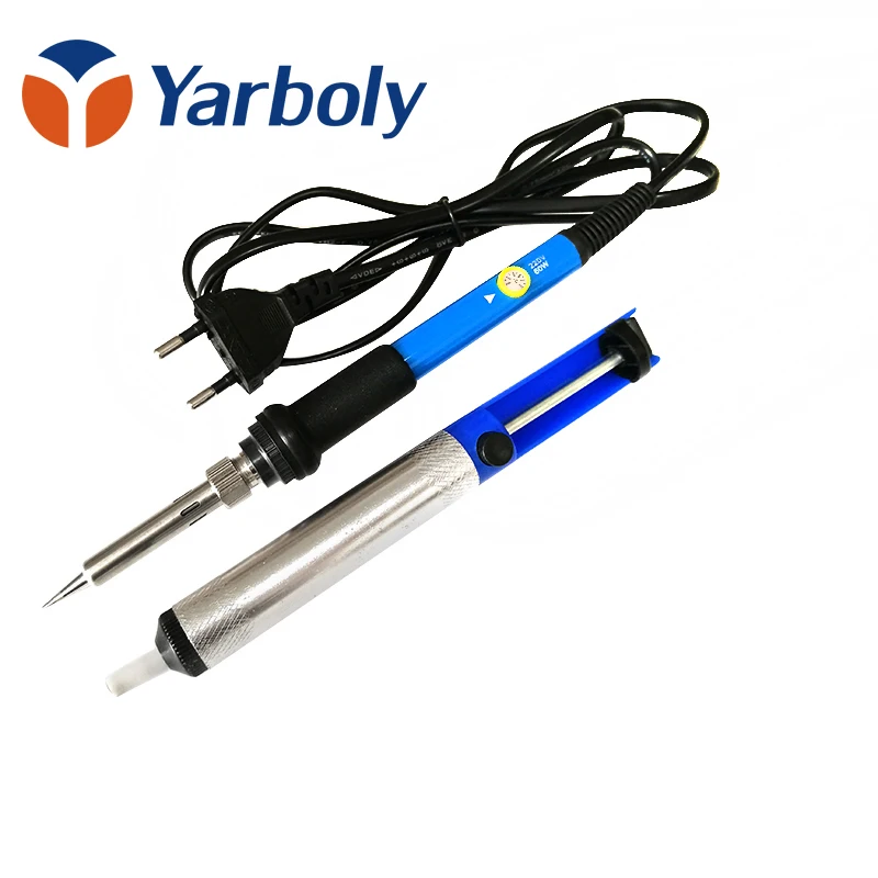 Комплект для паяльника с регулируемой температурой и 5 наконечниками 60 Вт 220 В|tube