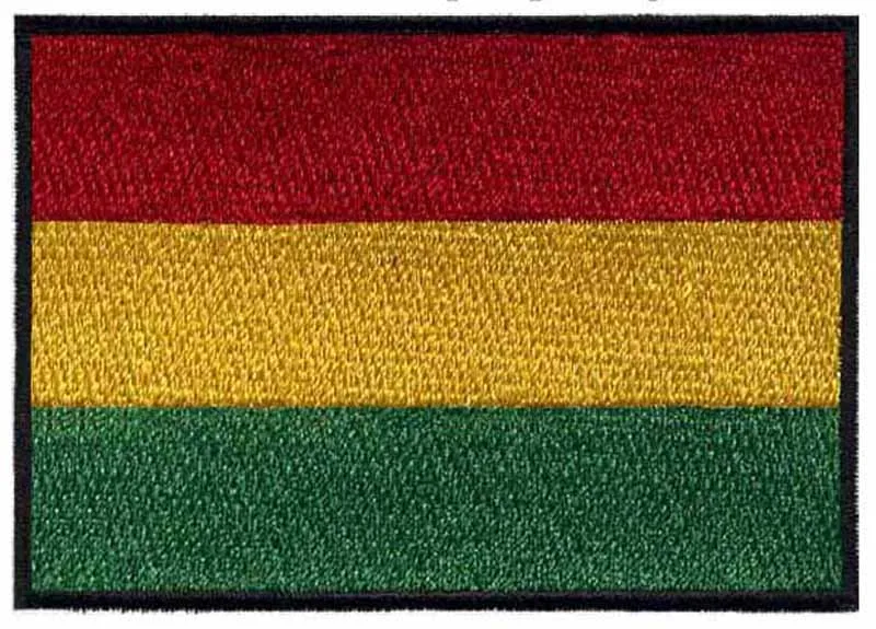 Вышивка из Боливии нашивка с утюгом на флаг ПСЖ 3 дюйма/аппликация