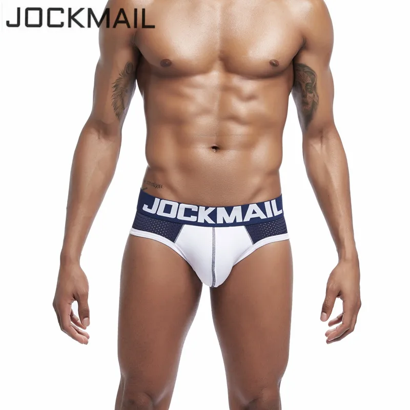 Трусы брифы JOCKMAIL мужские Брендовое нижнее белье с выпуклым U образным карманом