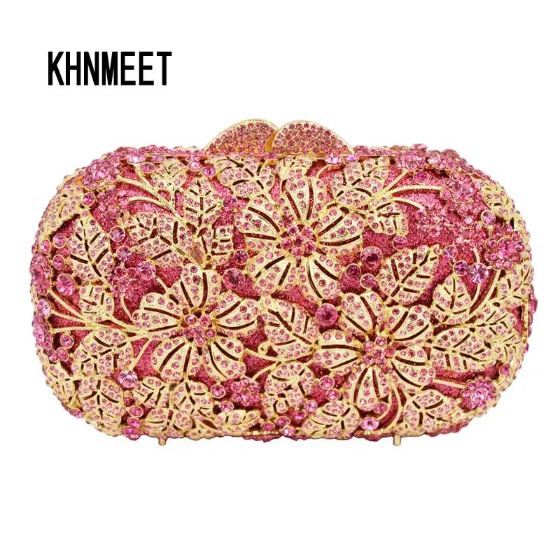 LaiSC Роскошная обувь с украшением в виде кристаллов вечерняя сумочка клатч