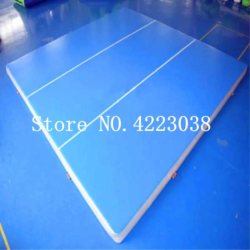 Скидка Воздушная дорожка 3*3*0,2 м, надувной воздушный дорожный пол, домашний гимнастический Акробатический коврик, надувная гимнастика