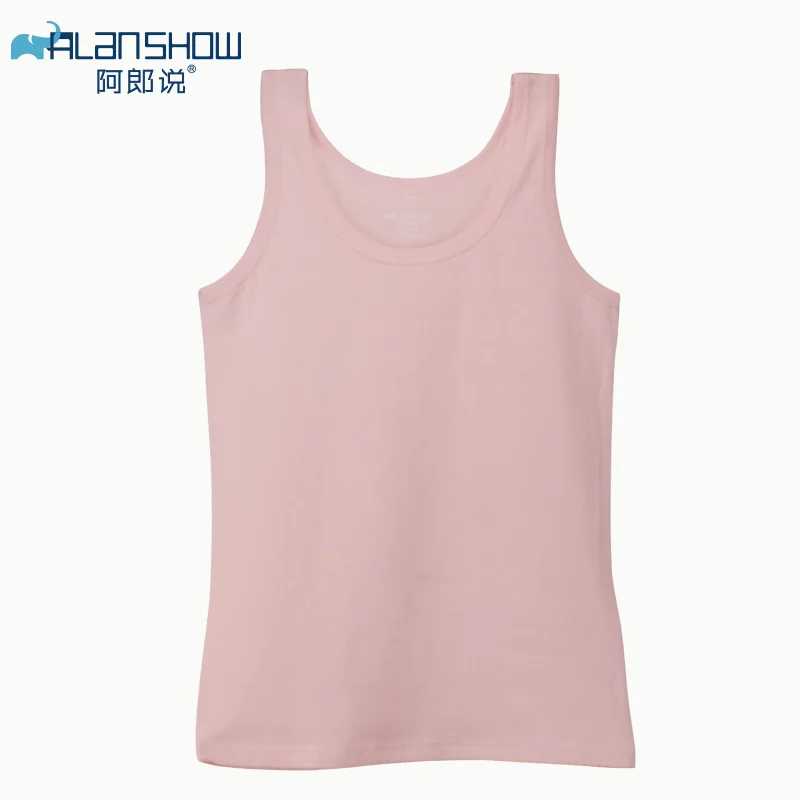 

ALANSHOW Women ladies tank tops for women Combed cotton camisoles & tank women vest female vest for girls free shipping