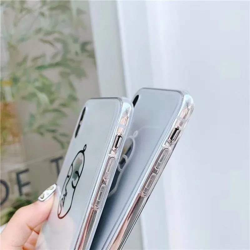 Чехол для телефона iPhone 7 8 Plus XS Max XR X 6 S мягкий чехол из ТПУ SZ152 |