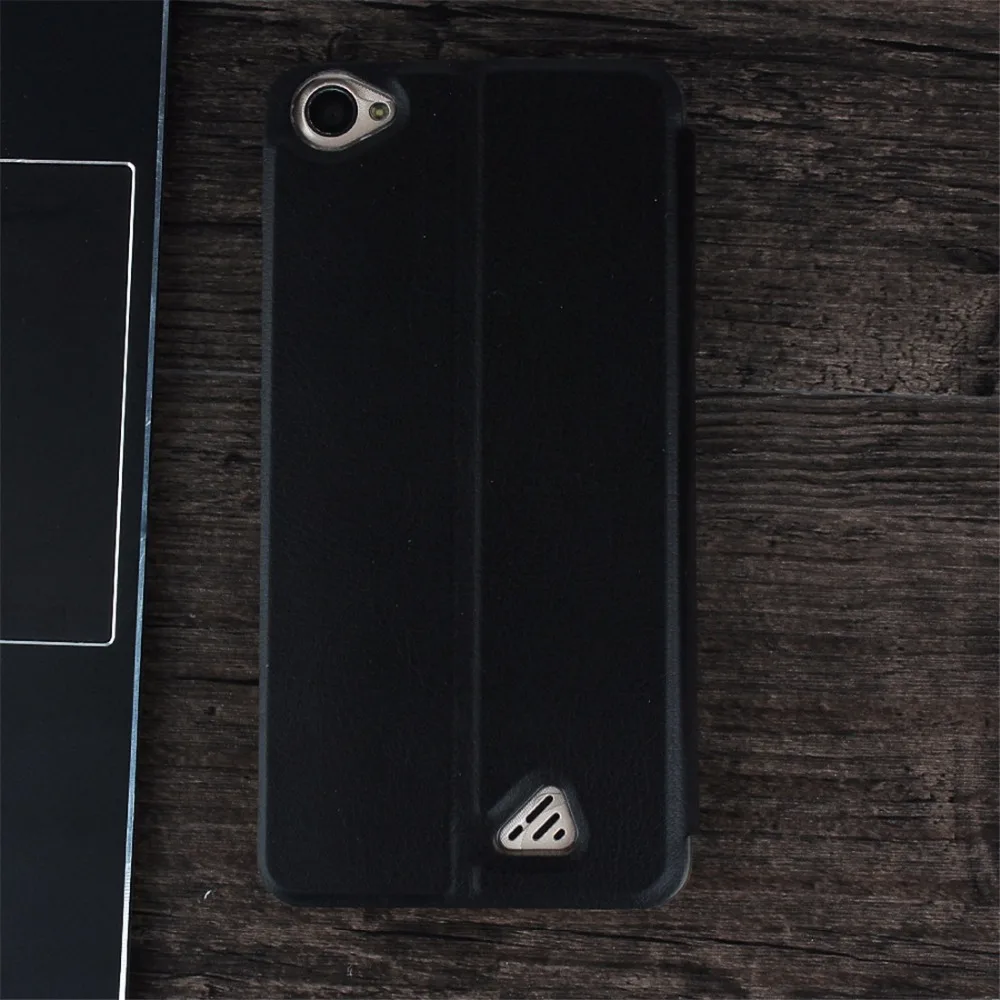 Ocube Oukitel C5 Pro Кожаный чехол книжка с горизонтальной текстурой и держателем|leather