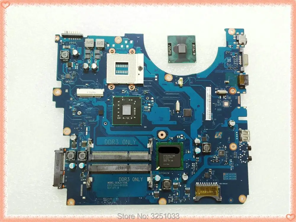 BA41-01322A материнская плата для ноутбука samsung RV510 BA92-06564A BA92-06564B DDR3 Полная проверка