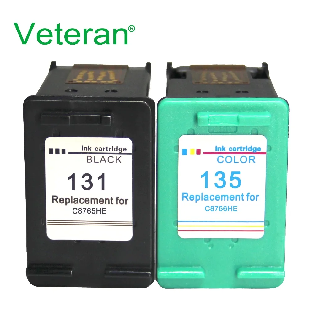 Veteran 131 135 сменный чернильный картридж для принтера hp131 hp135 hp Deskjet 460 5743 5943 6843 photosmart