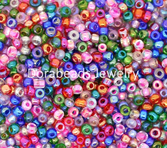 8 СЕЗОНА 100 Г Смешанная Стекло Бисер 10/0 Изготовление Ювелирных Изделий (B09084) |