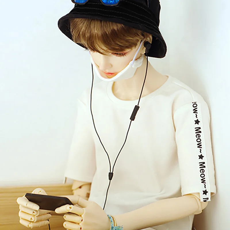 

Bybrana BJD Doll With Fisherman Hat 1/3 1/4 1/6 Doll Accessories