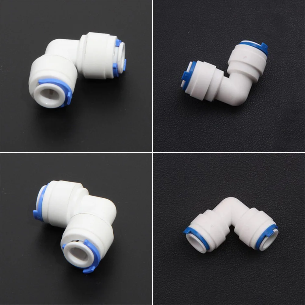 Новинка 2 шт./лот 1/4 &quotPush Fit соединители для труб и трубок Локоть L Форма шар