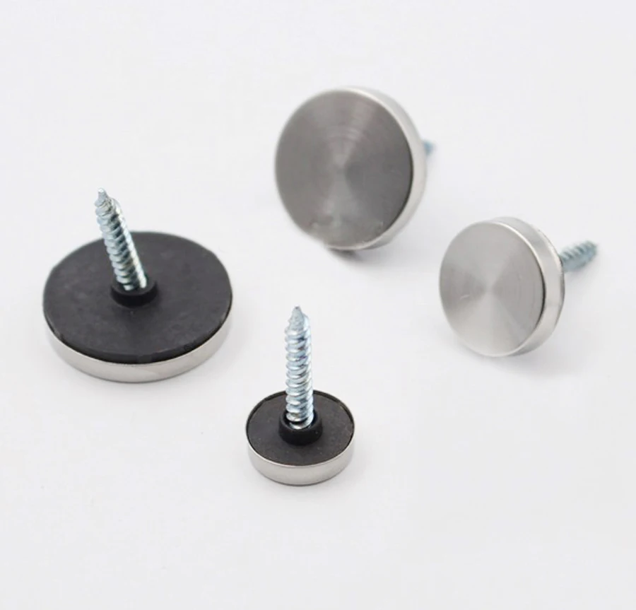 16 мм Диаметр крышки из нержавеющей стали декоративные зеркальные винты 100 шт|cap