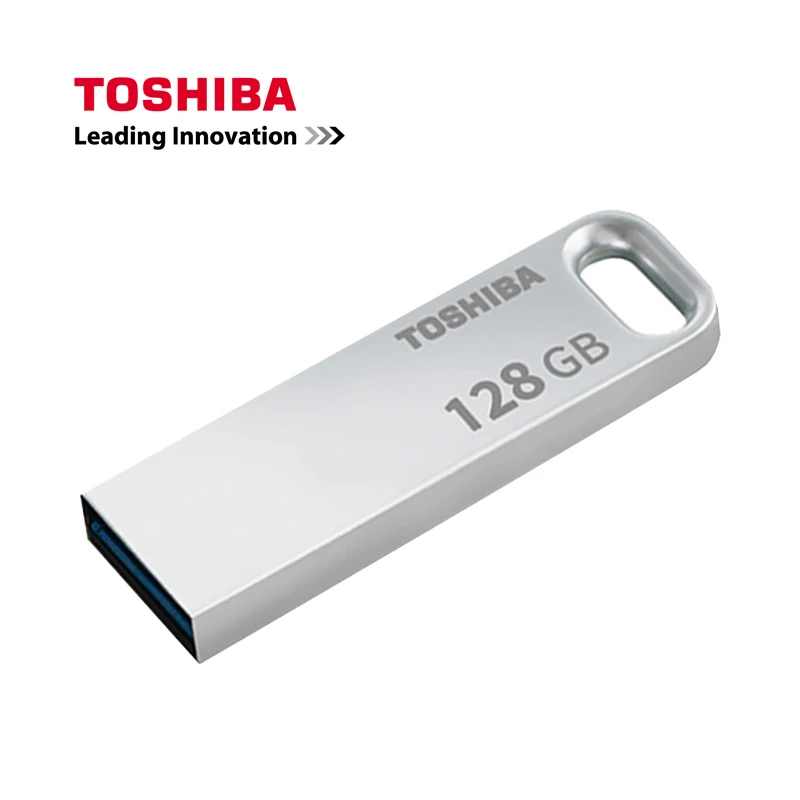 Новинка USB3.0 TOSHIBA USB флеш-накопитель 128 Гб 64 ГБ 32 ГБ флеш-накопитель Флешка водонепроницаемый металлический серебристый u-диск Memoria cel usb stick U363