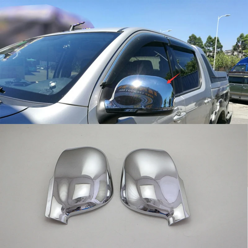 Автомобильные аксессуары внешняя отделка ABS хромированная крышка зеркала