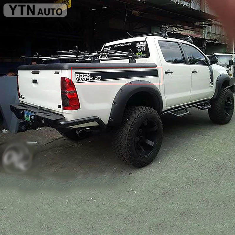 Автомобильные наклейки 2 шт. наклейка на задний багажник рок воин аксессуары