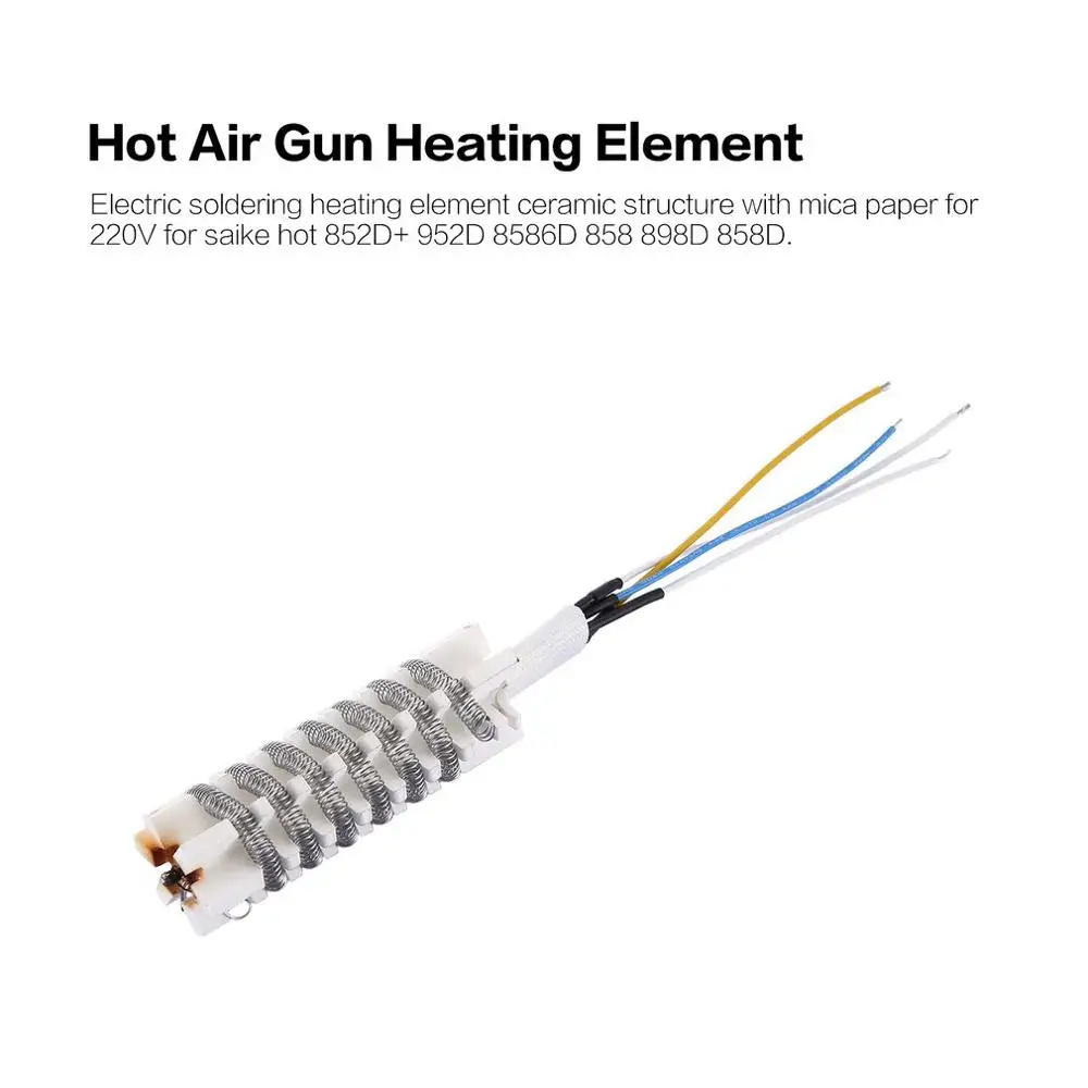 Электрический паяльный нагревательный элемент керамическая структура с слюдой