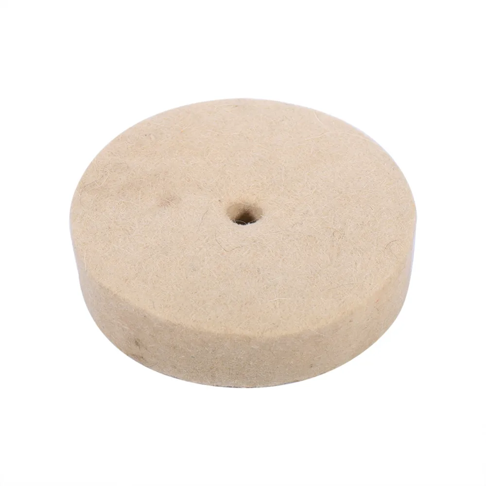 1 шт. 100x25mm 4 &quotБежевый Зеленый полировка Шлифовальные Колеса круглые шерсти