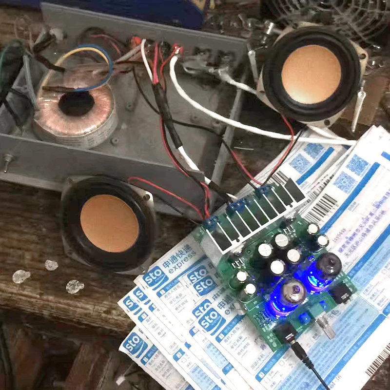 Усилитель AIYIMA 6J1 Bile Buffer Tube аудиоплата LM1875T Плата усилителя мощности 30 Вт усилитель