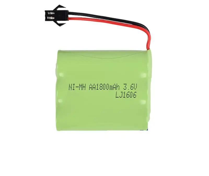 Ewellselling 3 6 V 1800mAh Ni MH аккумулятор для R/C car boat Truck R/c toys B/O 2 шт./лот|Детали и аксессуары| |