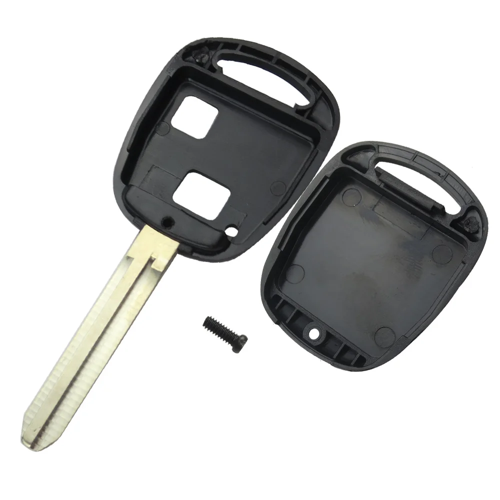 OkeyTech 2/3 кнопки Auto Key Fob замена ключа автомобиля чехол для Toyota Yaris Прадо Tarago Camry с TOY43