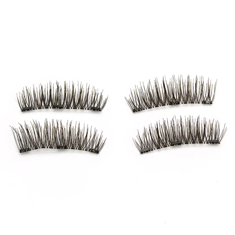 HaHaLash магнитные ресницы 6D eype с тремя крошечными магнитами натуральные завитки