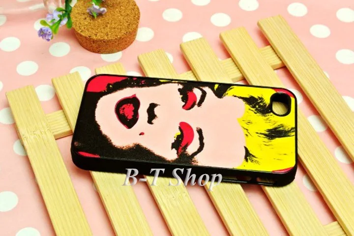 2 Patterns Retail Packing Sexy Lady Marilyn Monroe Cell Phone Cases&Covers For Iphone 4/4S&5/5S Protection Cellular Accessories |