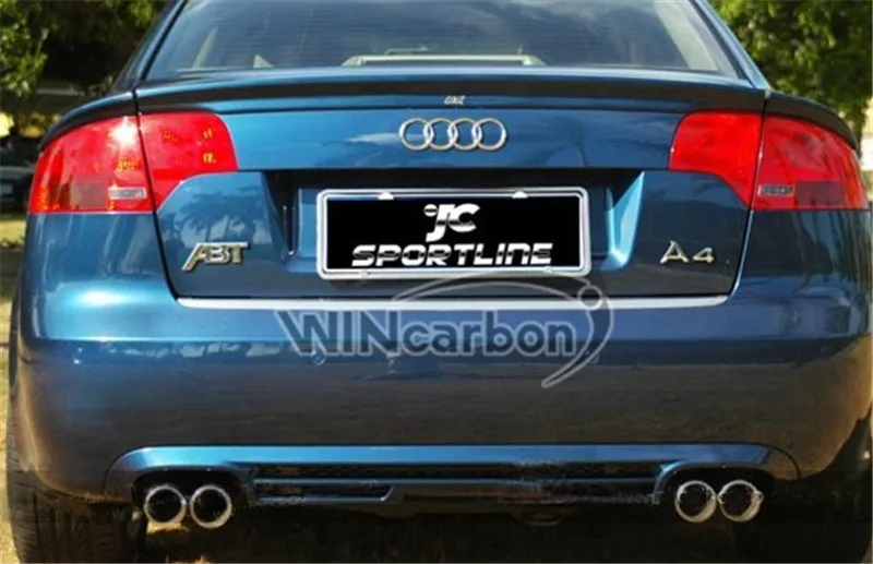 ABT стильный диффузор глушителя PU для AUDI A4 B7 2006-2008