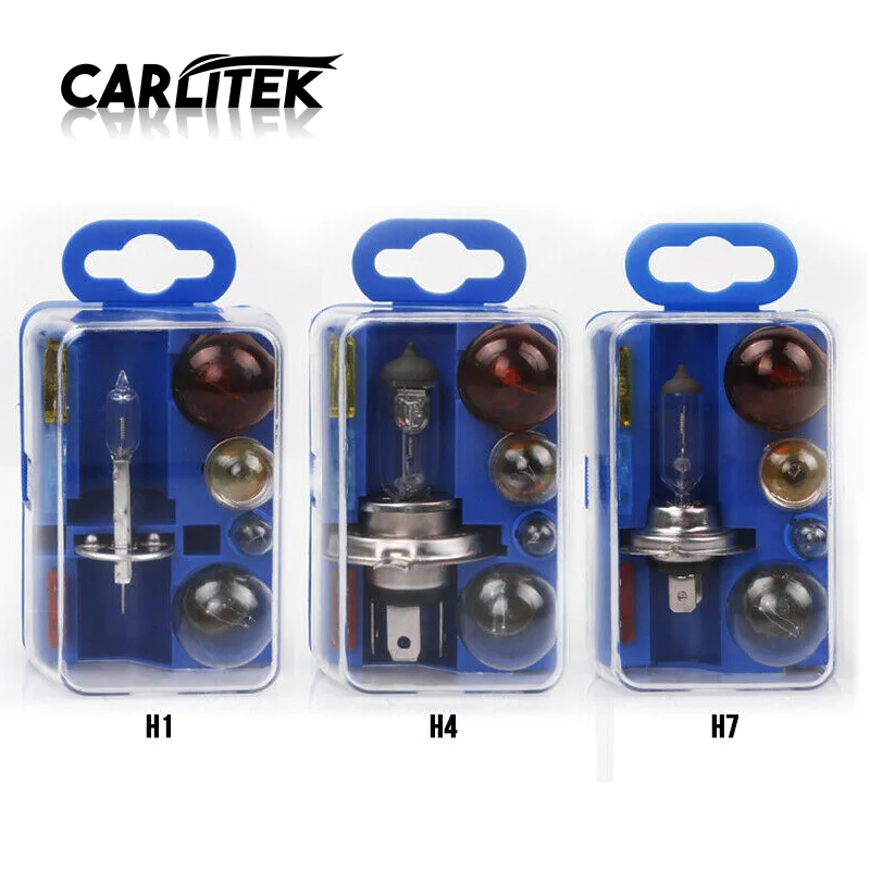 1 комплект аварийная лампа H1 H4 H7 T10 G18 1156 1157 10A 15A 20A предохранитель галогенная