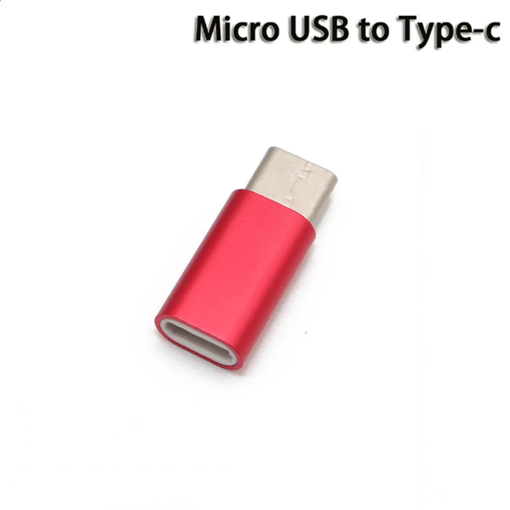 G Mi cro USB мама к type C папа адаптер/тип-c к 8pin для iphone для Letv для Xiaomi mi 5X Oneplus для samsung S8 Plus - Цвет: G