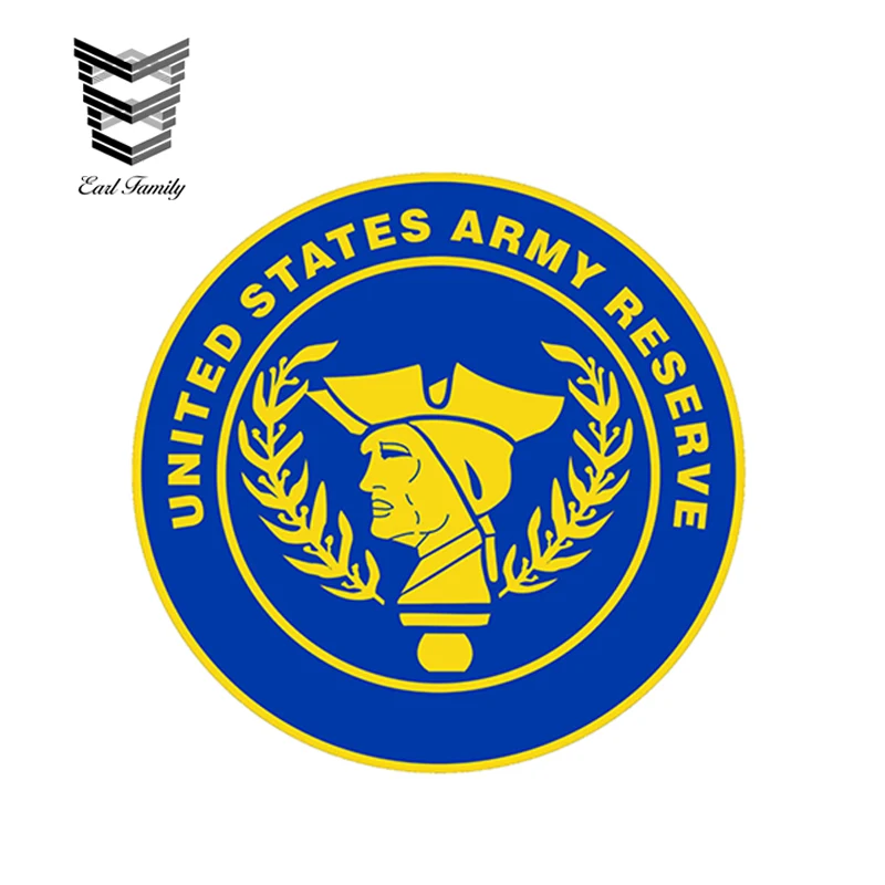 EARLFAMILY 12 см х армии США оставляет за собой уплотнение Insignia патч винил Графика