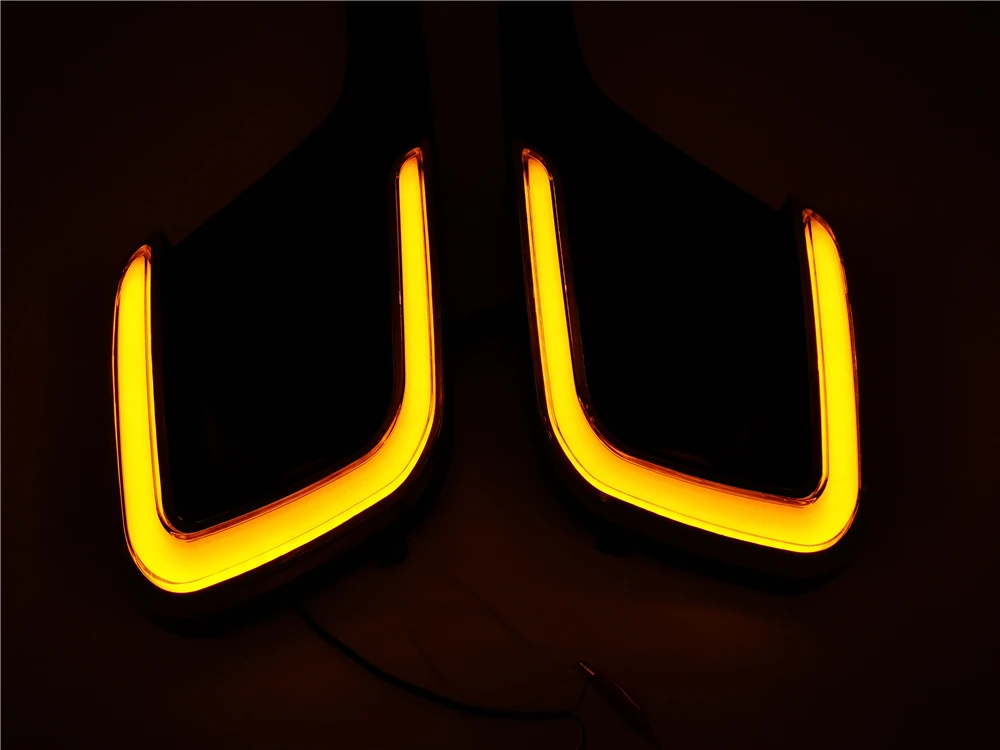 Автомобильный мигающий 1 комплект led drl дневные ходовые огни с противотуманной лампой отверстие крышка функция поворотник для suzuki swift