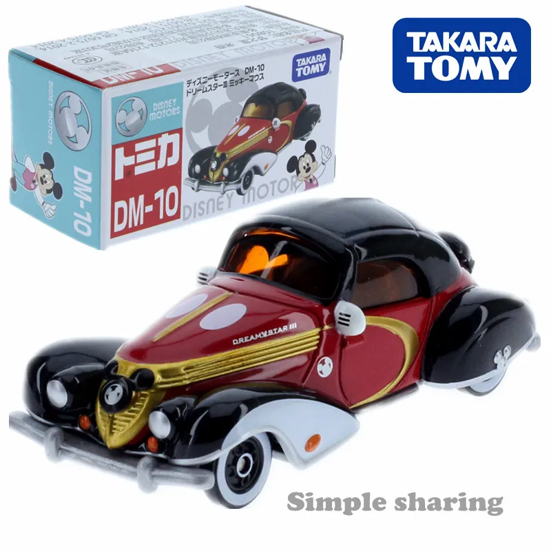 108061 TOMICA Дисней Моторс Микки Минни сериал фильм и ТВ Япония Такара TOMY Модель Коллекция автомобилей детские игрушки ограниченный подарок - Цвет: 108061