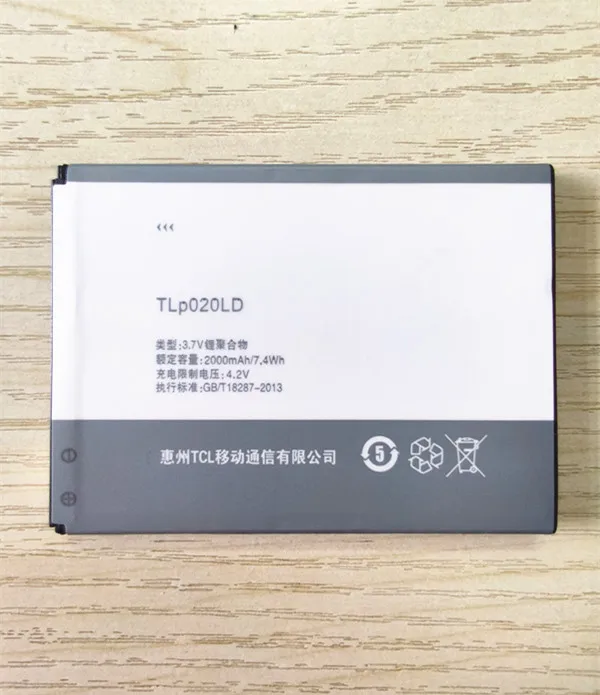 AZK 3 7 V 2000mAh TLp020LD Аккумулятор для Wexler Zen 4 5 "аккумулятор телефона|Аккумуляторы