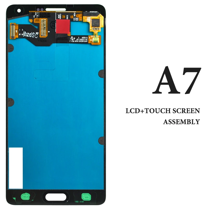 1PCS LCD For Samsung A7 2015 A700 A700F A700H 100% tested AMOLED Display assembly without frame For Samsung A7 2015 LCD display