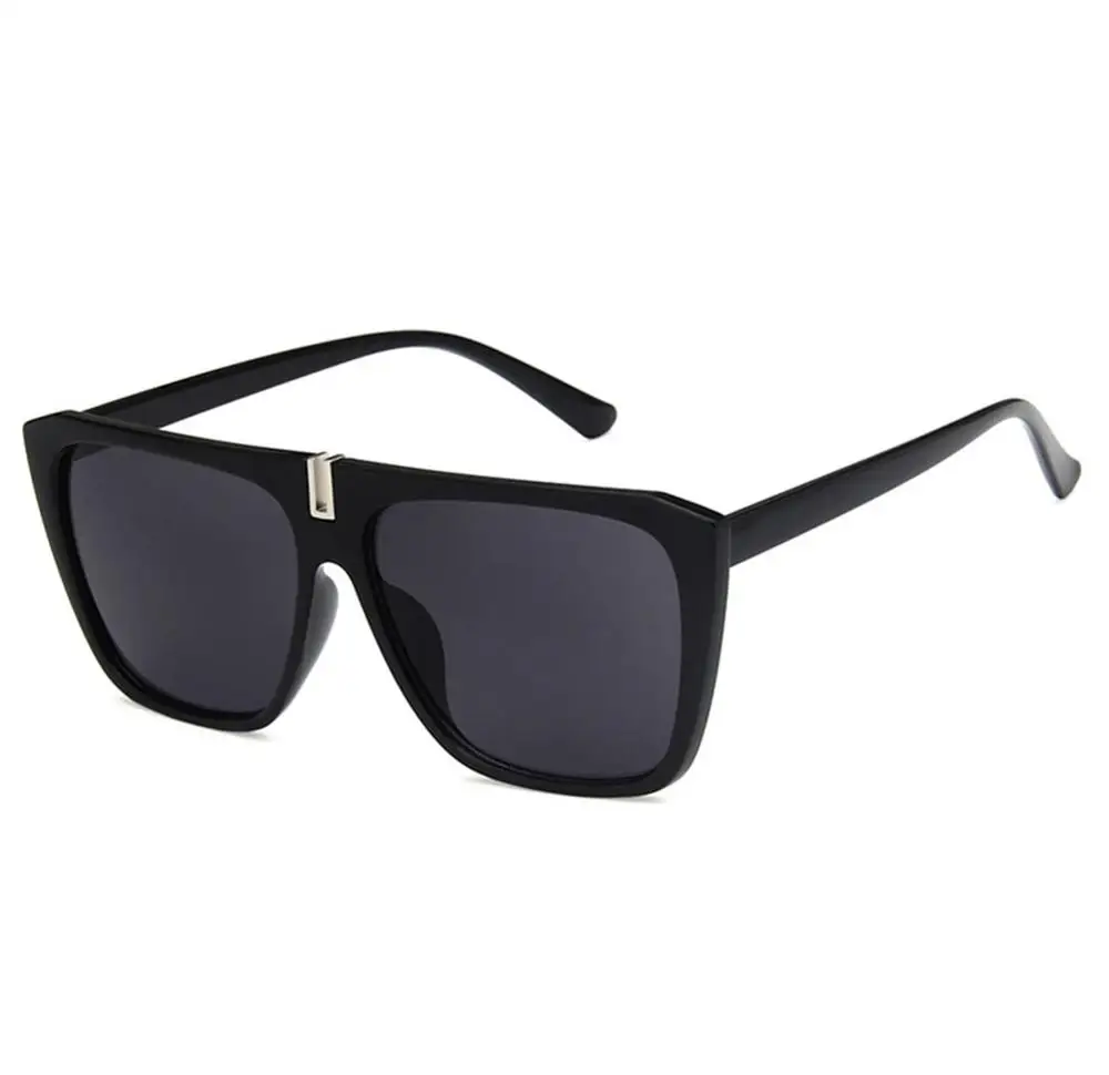 Мужские солнцезащитные очки Oculos Masculino модные яркого серого цвета с квадратным