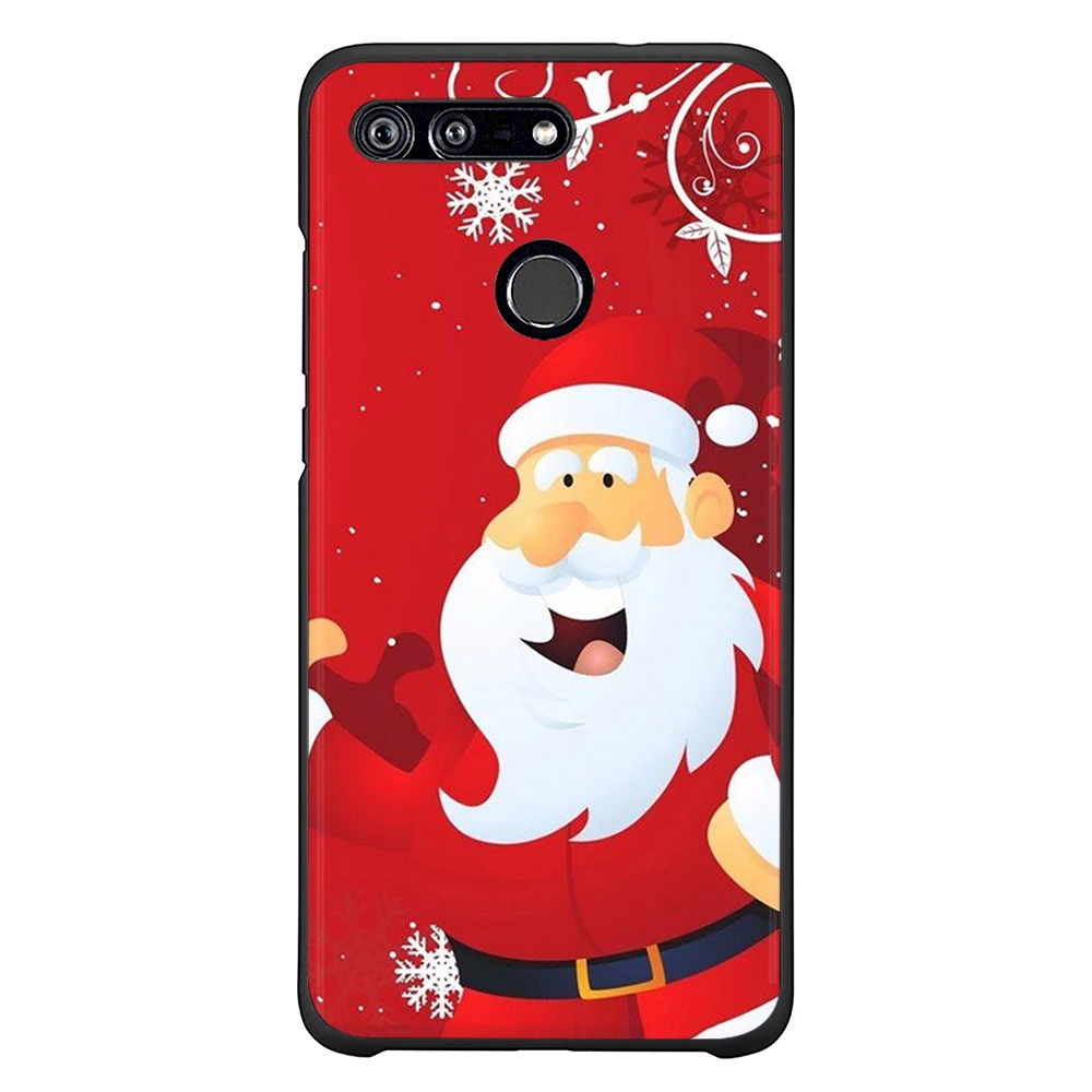 Мягкий ТПУ чехол для телефона Huawei Nova 3i Черный силиконовый Honor 7c 7a pro 10 Lite 8x Y6 Чехлы
