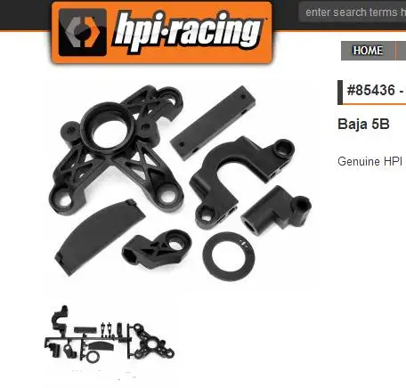 HPI 85436 крепление колокольчика сцепления для 5B 5T 5SC | Игрушки и хобби