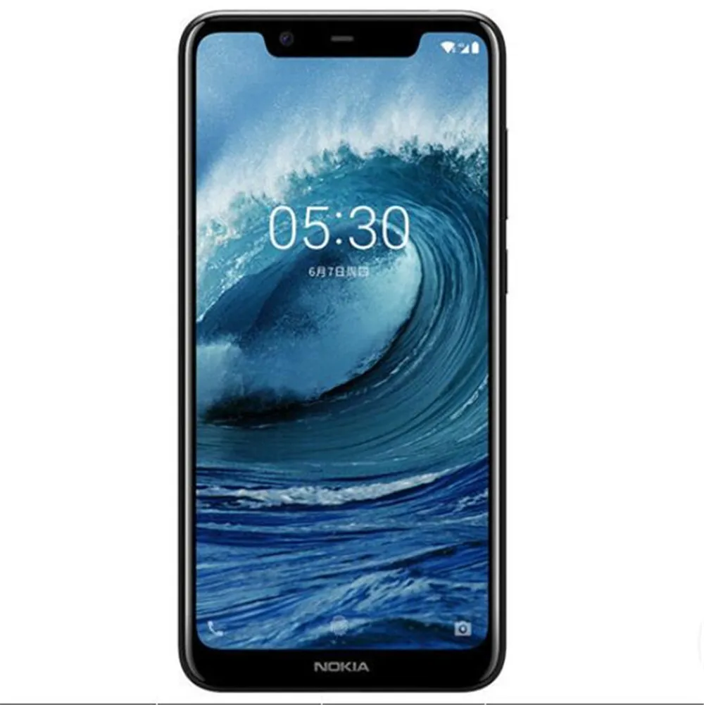 Nokia X5 64 Гб ПЗУ 4 Гб ОЗУ Dual Sim разблокированный Android мобильный телефон LTE gsm 5,86 ''3 камеры Восьмиядерный 3060 мАч отпечаток пальца
