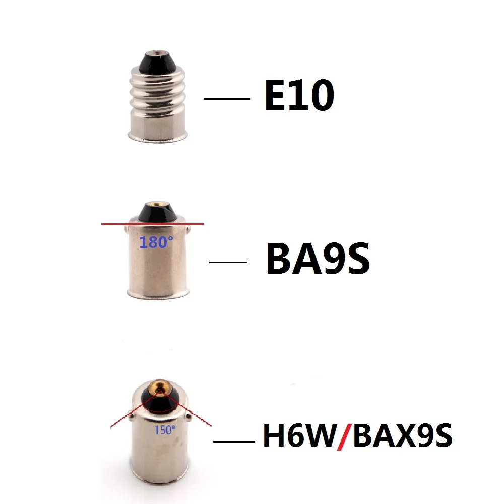 YM E-Bright 300 шт. BA9S 5630 2 SMD T11 T4W Авто Обратный зазор светильник 12V DC белый автомобильный