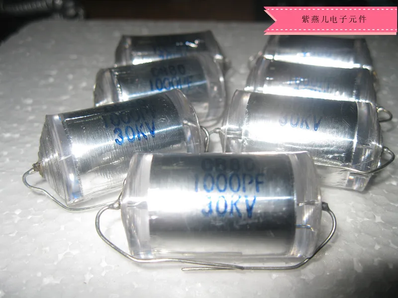 

CB80 Axial Leaded Polystyrene Film High Voltage Capacitor CB80-30KV-1000PF DC