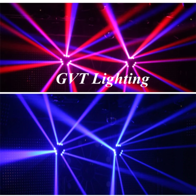 Быстрая доставка Moving Head светильник мини LED Паук 9X12W RGB Полноцветный луч s с 12/43 DMX