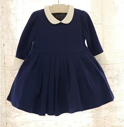 Детская одежда новинка 2018 весенне-летние хлопковые платья для девочек детская