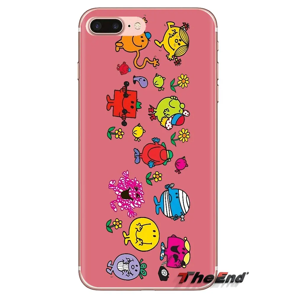 Прозрачные мягкие чехлы для Huawei Mate Honor 4C 5C 5X6X7 7A 7C 8 9 10 8C 8X20 Lite Pro Anime Mr. Men and Little Miss |