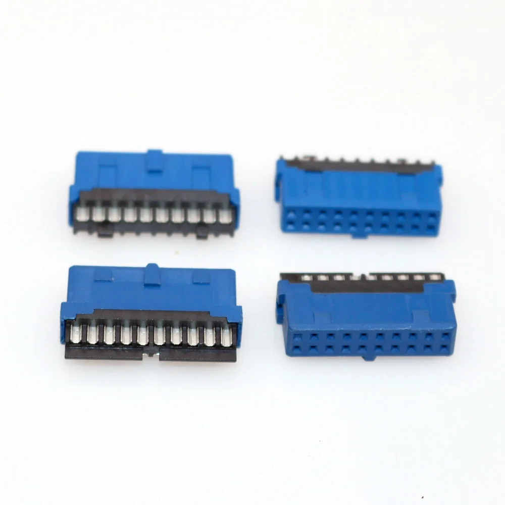 Cltgxdd 5 шт. 10 шт. DIY USB 3,0 19P 20P разъем тип сварочной линии разъем USB 3,0 19 pin 20 pin шасси интерфейс передачи данных